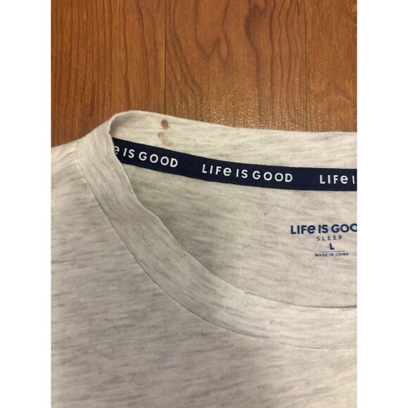 Life is Good Cozy Dog with Daisy Women's Sleep-Dress Size Large - Picture 2 of 5